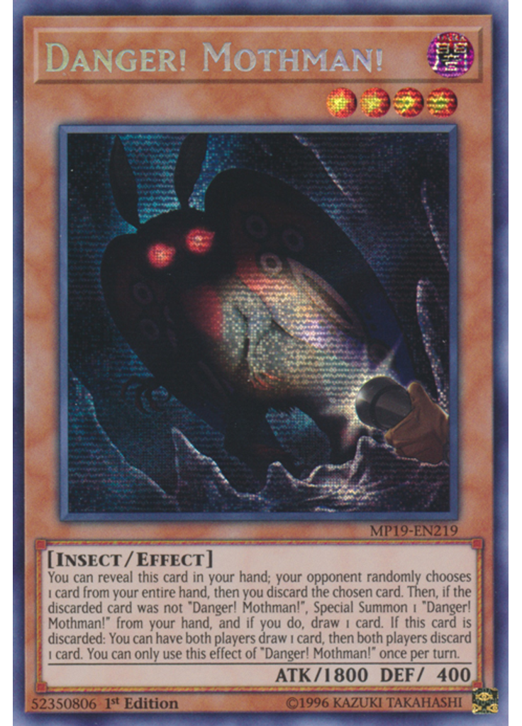 Danger! Mothman!