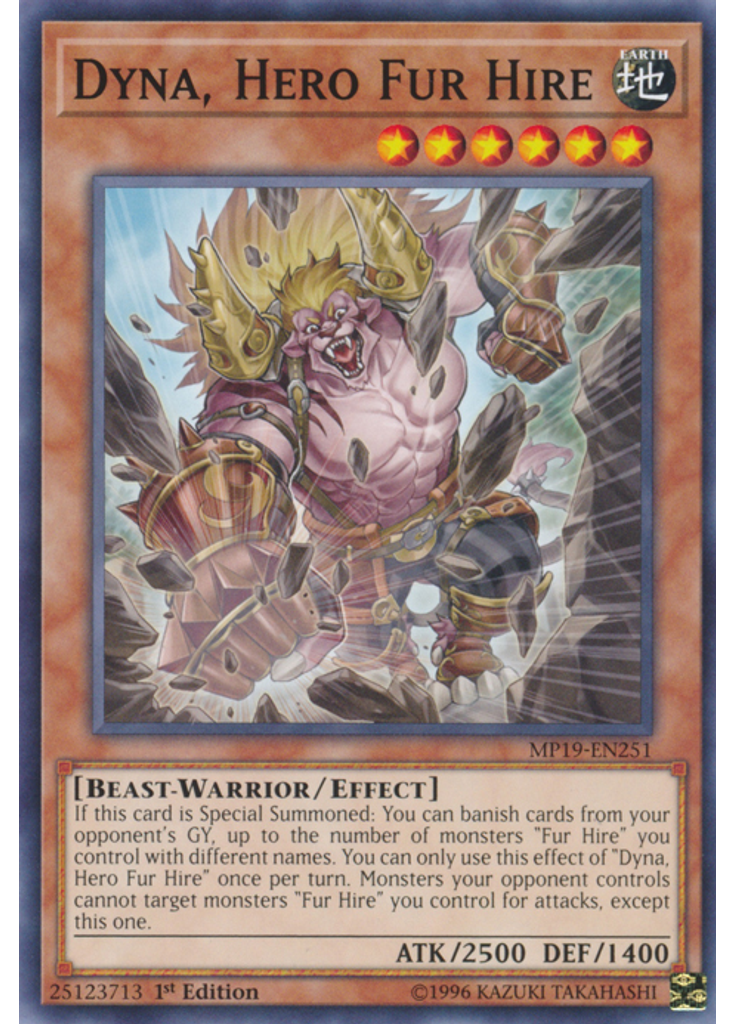 Dyna, Hero Fur Hire