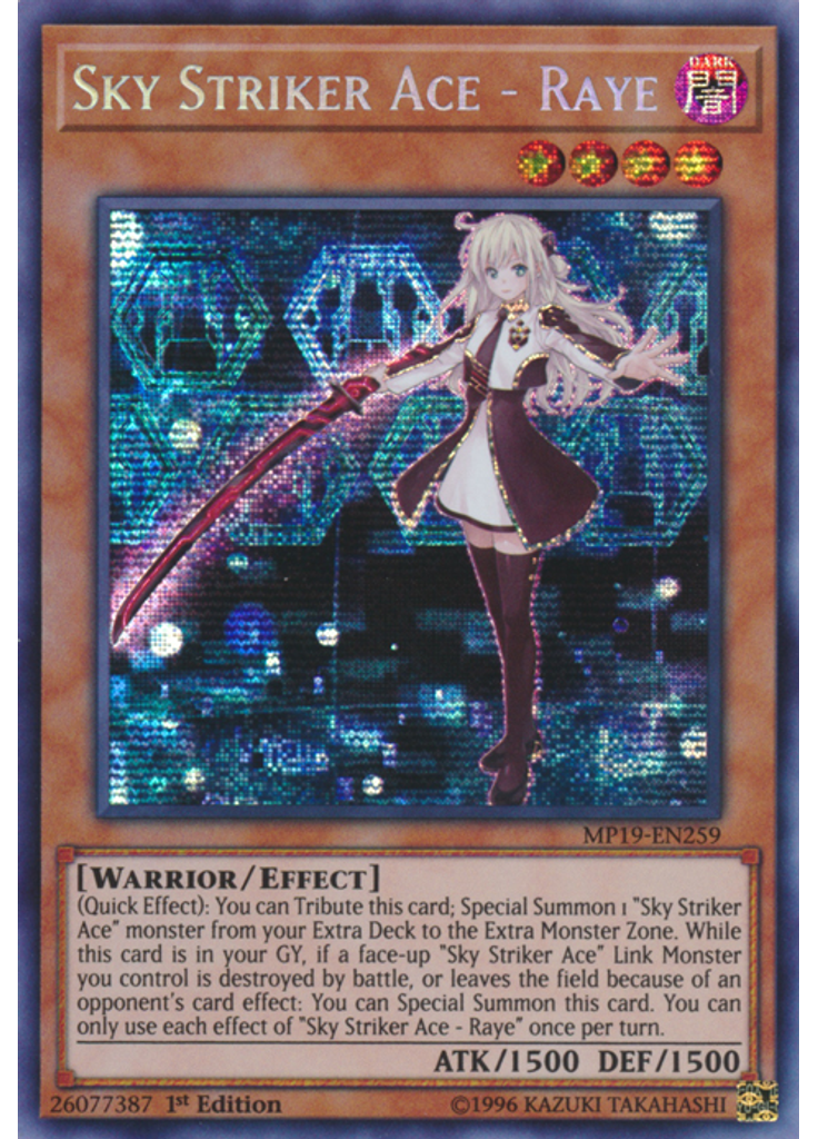 Sky Striker Ace - Raye