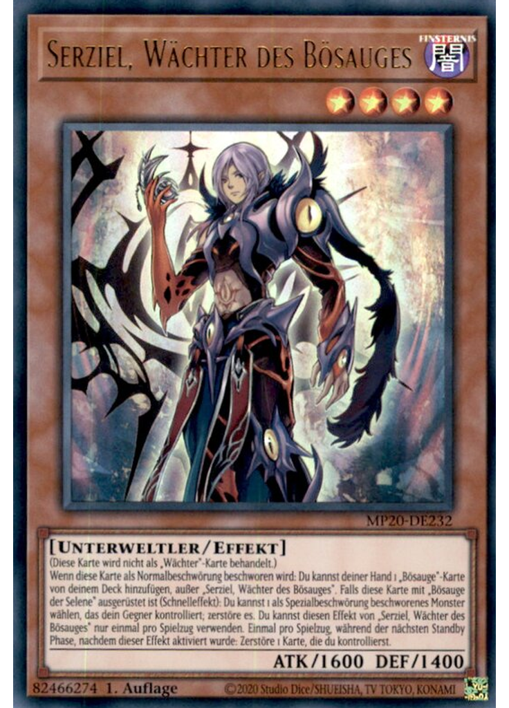 Serziel, Wächter des Bösauges
