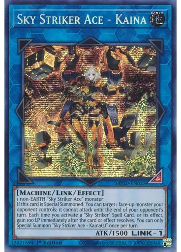 Sky Striker Ace - Kaina