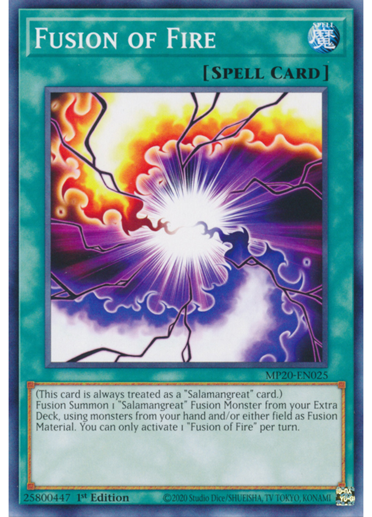 Fusion of Fire