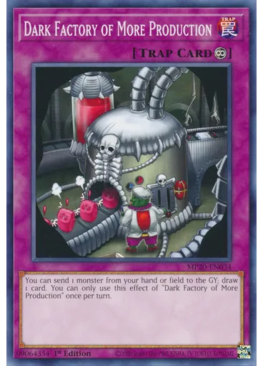 Dark Factory of More Production