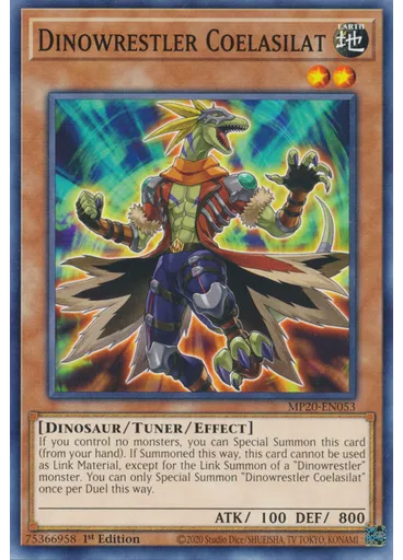 Dinowrestler Coelasilat