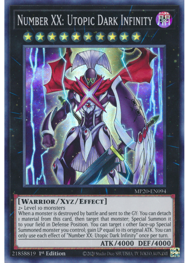 Number XX: Utopic Dark Infinity