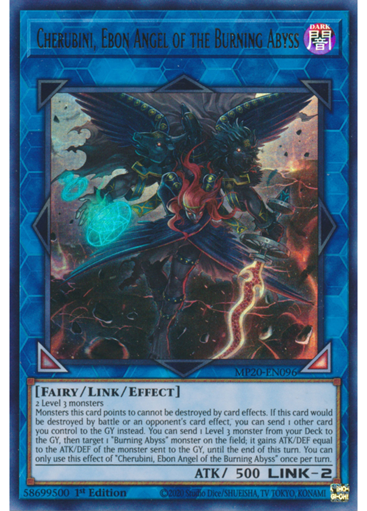 Cherubini, Ebon Angel of the Burning Abyss