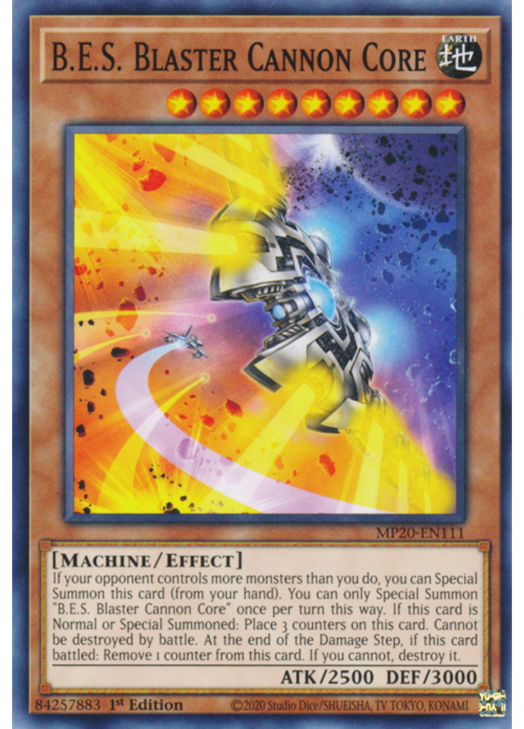 B.E.S. Blaster Cannon Core