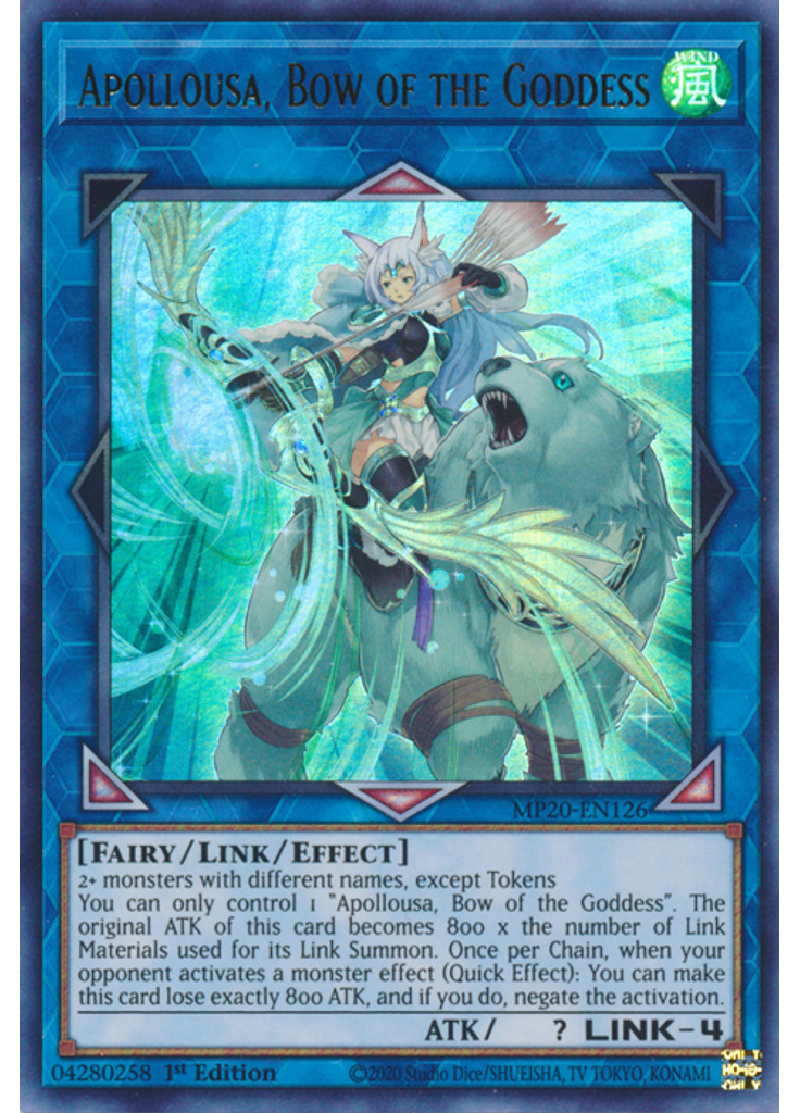 Apollousa, Bow of the Goddess