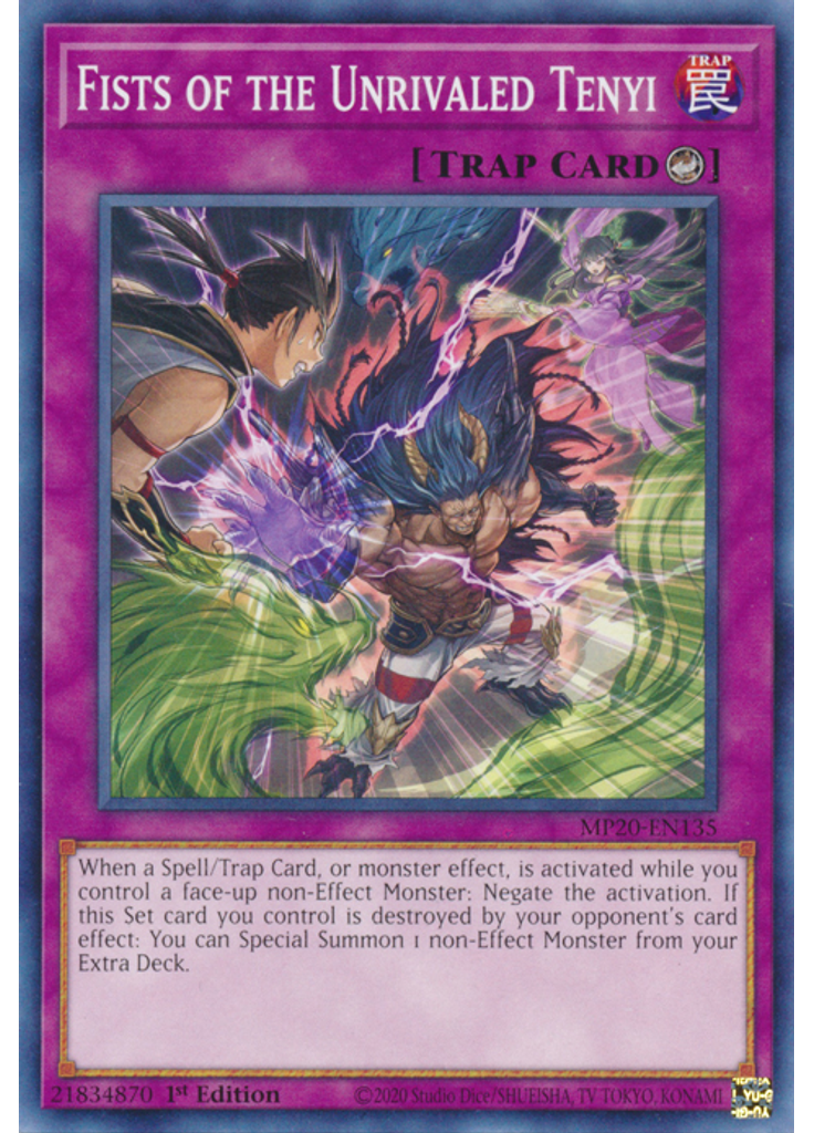 Fists of the Unrivaled Tenyi