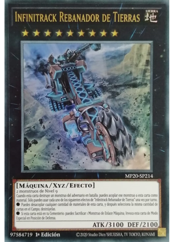 Infinitrack Rebanador de Tierras