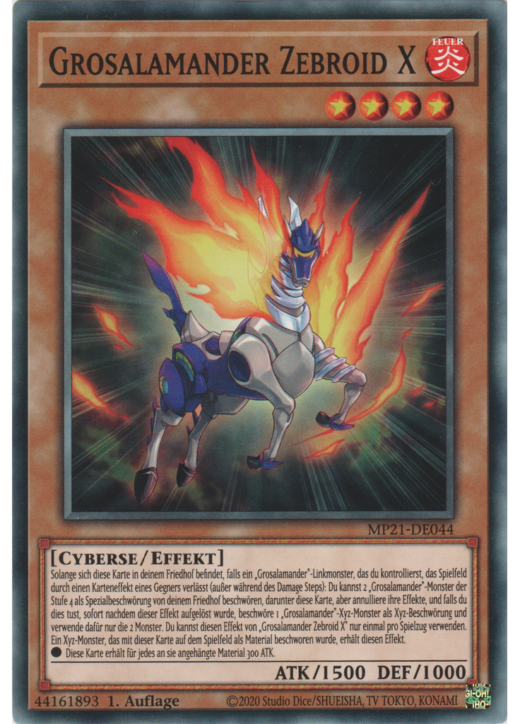 Grosalamander Zebroid X