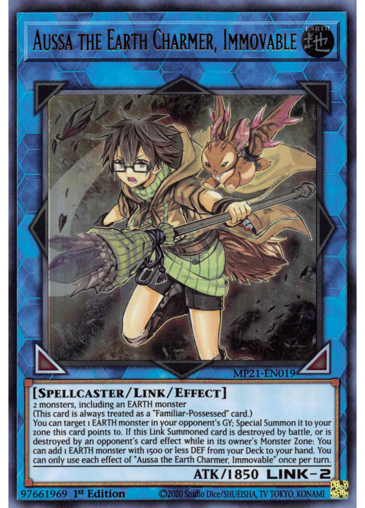 Aussa the Earth Charmer, Immovable