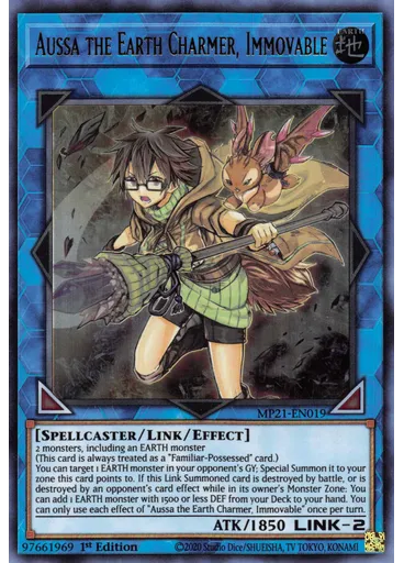 Aussa the Earth Charmer, Immovable