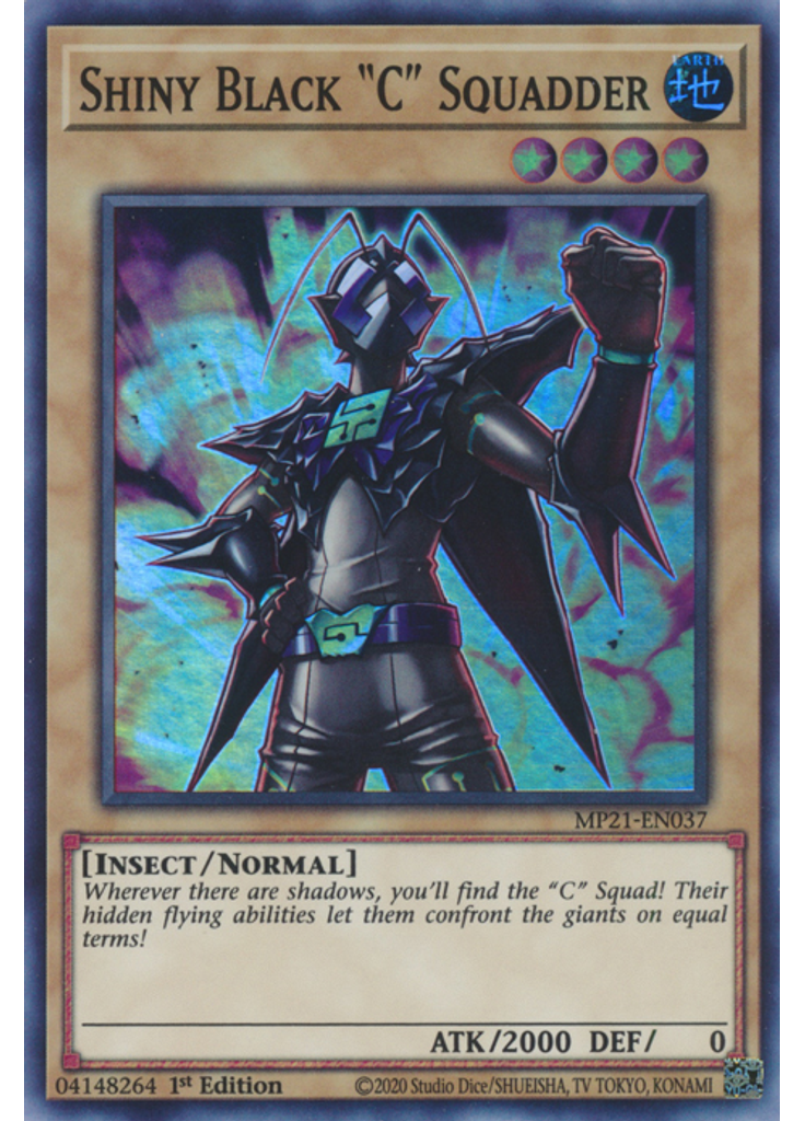 Shiny Black "C" Squadder