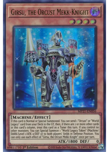Girsu, the Orcust Mekk-Knight