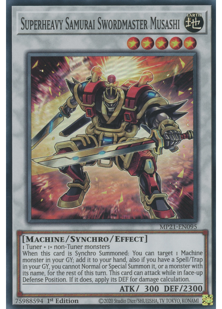 Superheavy Samurai Swordmaster Musashi