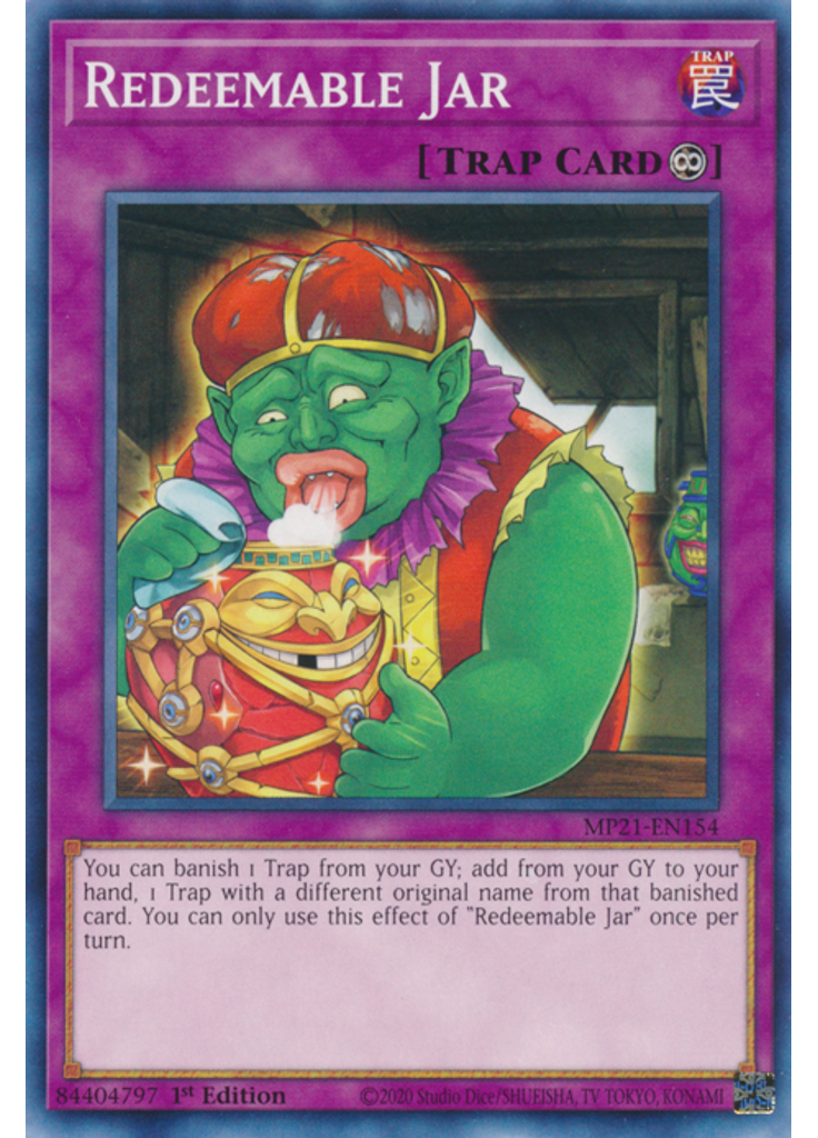 Redeemable Jar