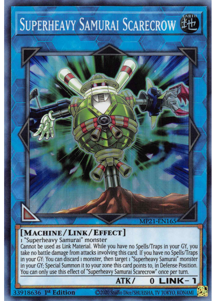 Superheavy Samurai Scarecrow