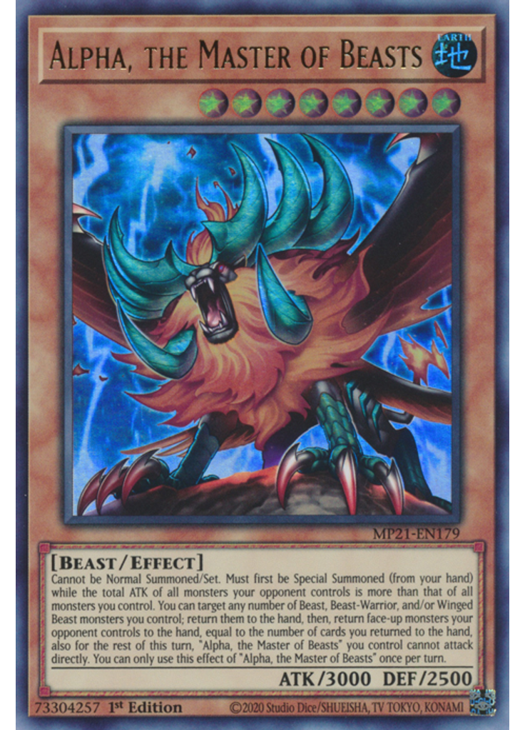 Alpha, the Master of Beasts