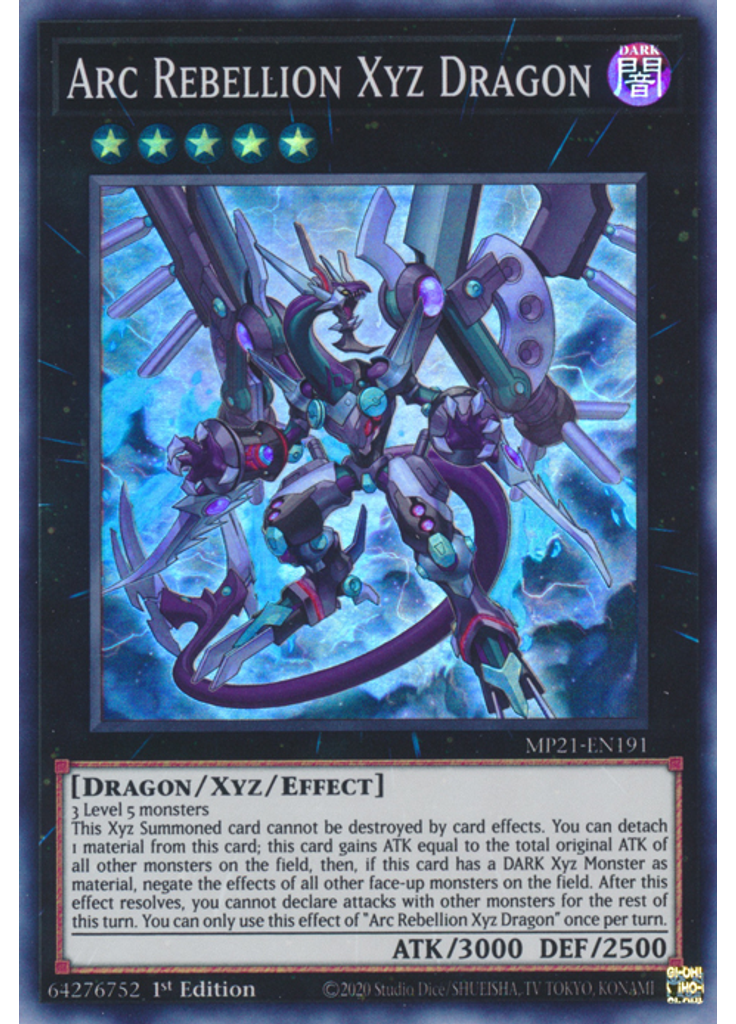 Arc Rebellion Xyz Dragon