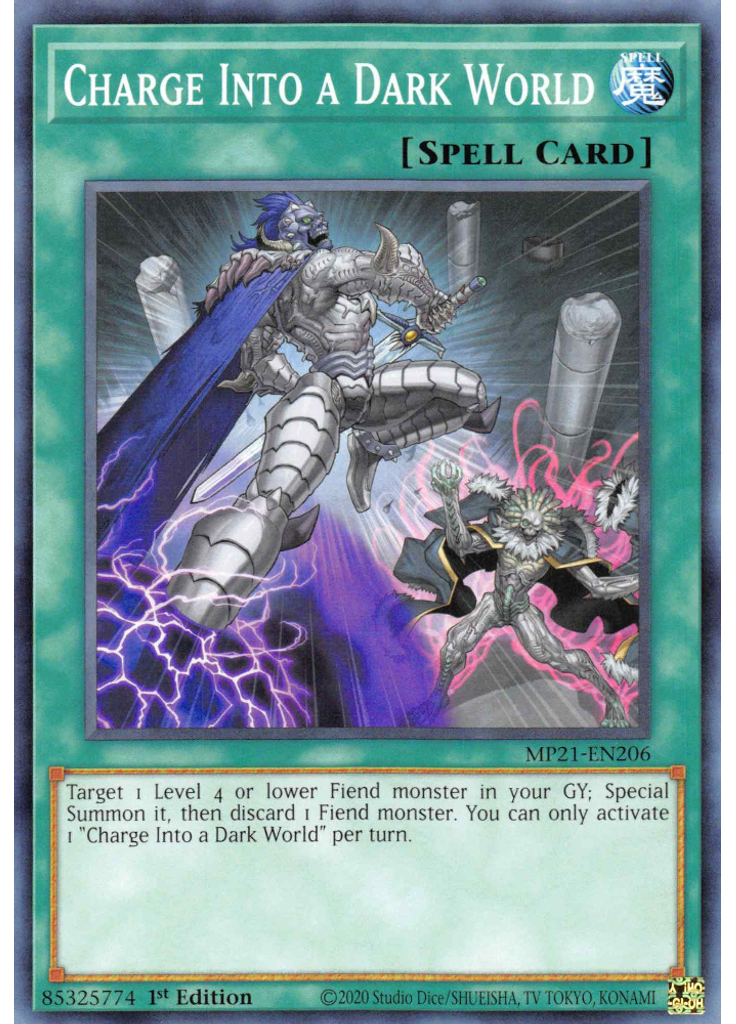Charge Into a Dark World