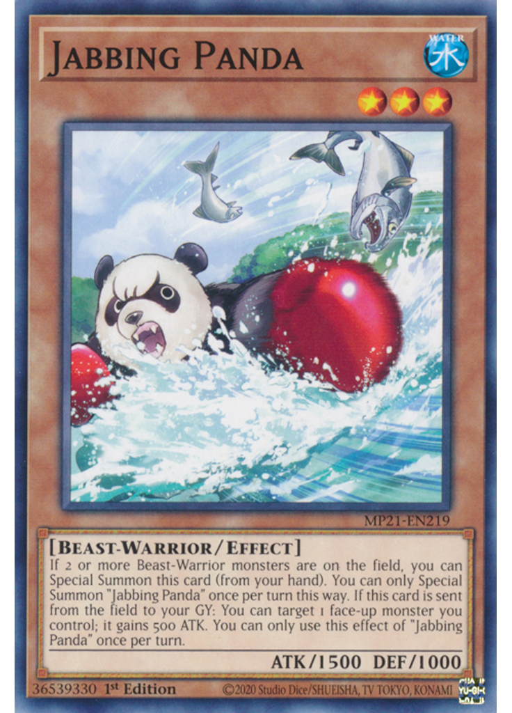 Jabbing Panda