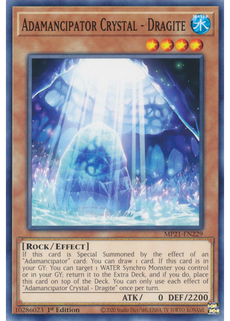 Adamancipator Crystal - Dragite