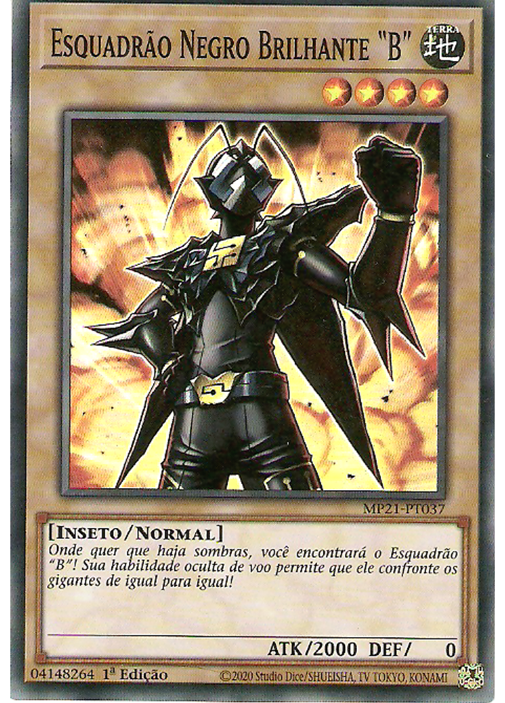 Esquadrão Negro Brilhante "B"