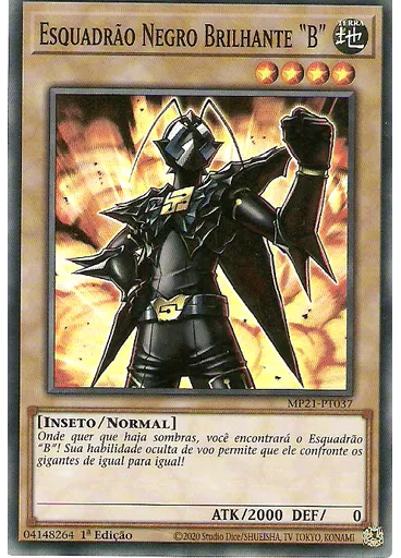 Esquadrão Negro Brilhante "B"