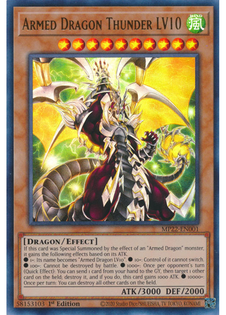 Armed Dragon Thunder LV10