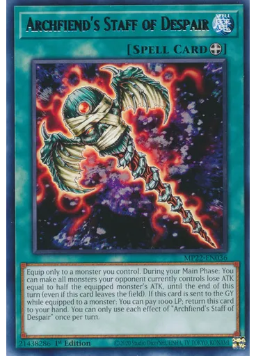 Archfiend's Staff of Despair