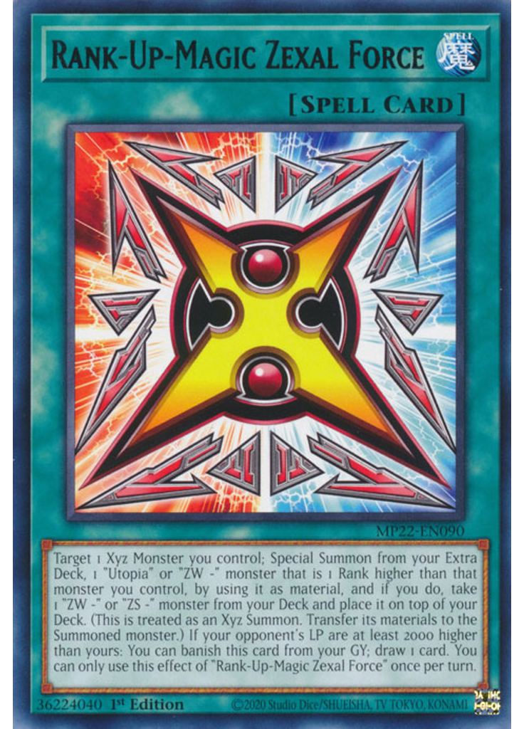 Rank-Up-Magic Zexal Force