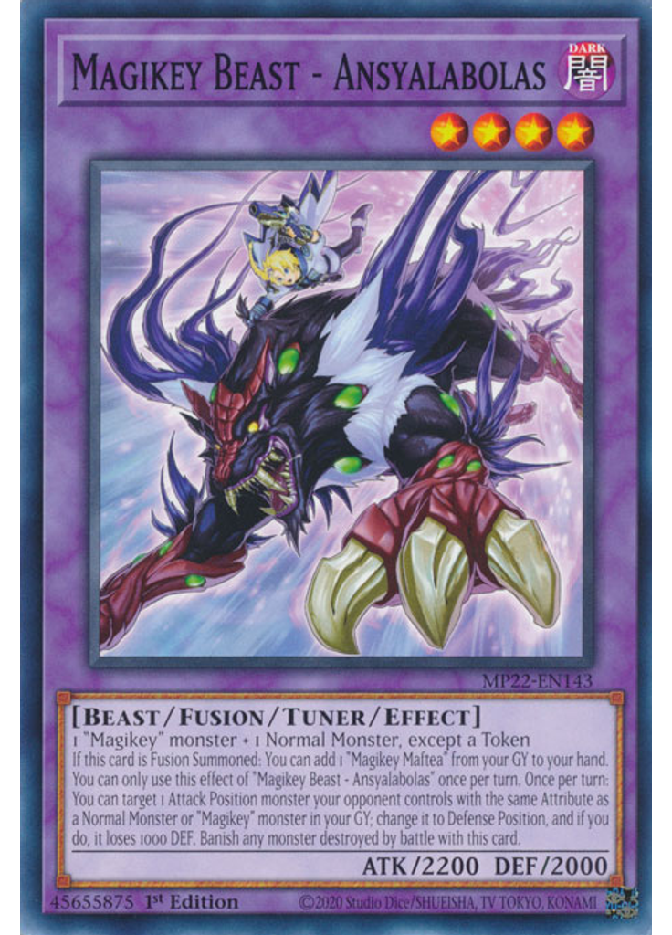 Magikey Beast - Ansyalabolas