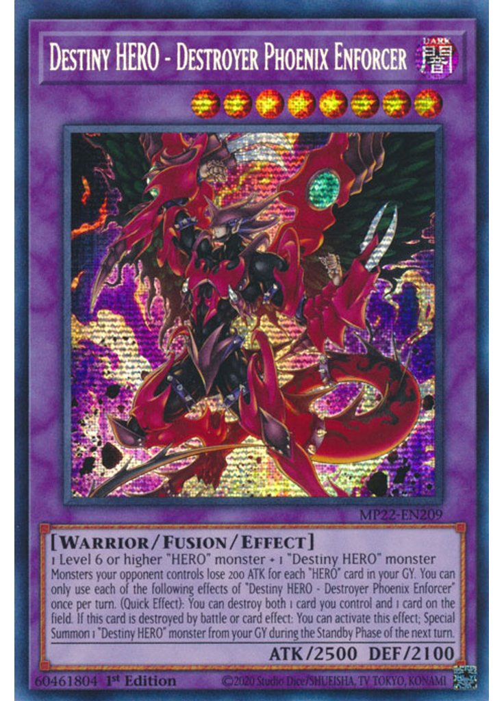 Destiny HERO - Destroyer Phoenix Enforcer