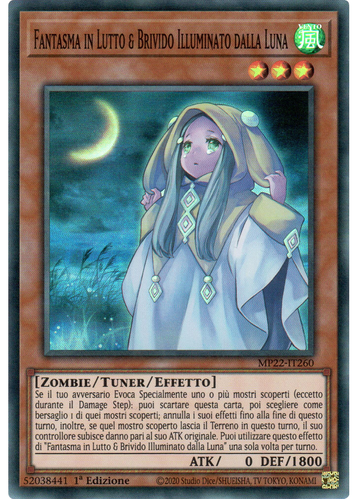 Fantasma in Lutto & Brivido Illuminato dalla Luna
