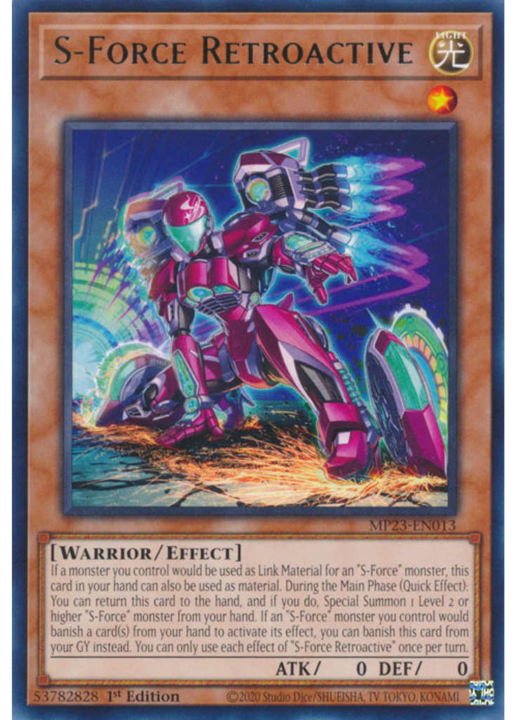 S-Force Retroactive