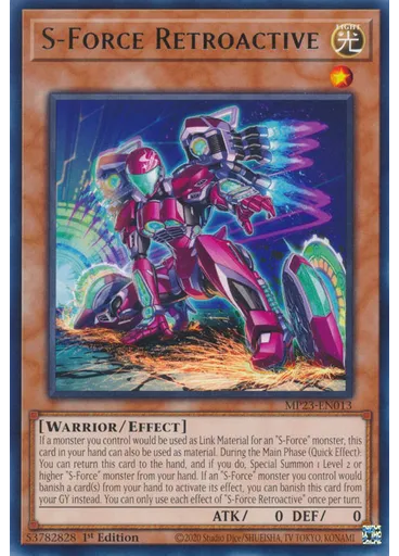 S-Force Retroactive