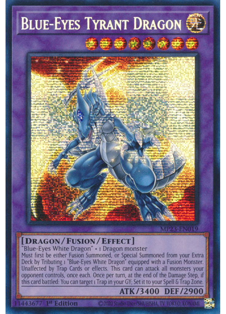 Blue-Eyes Tyrant Dragon