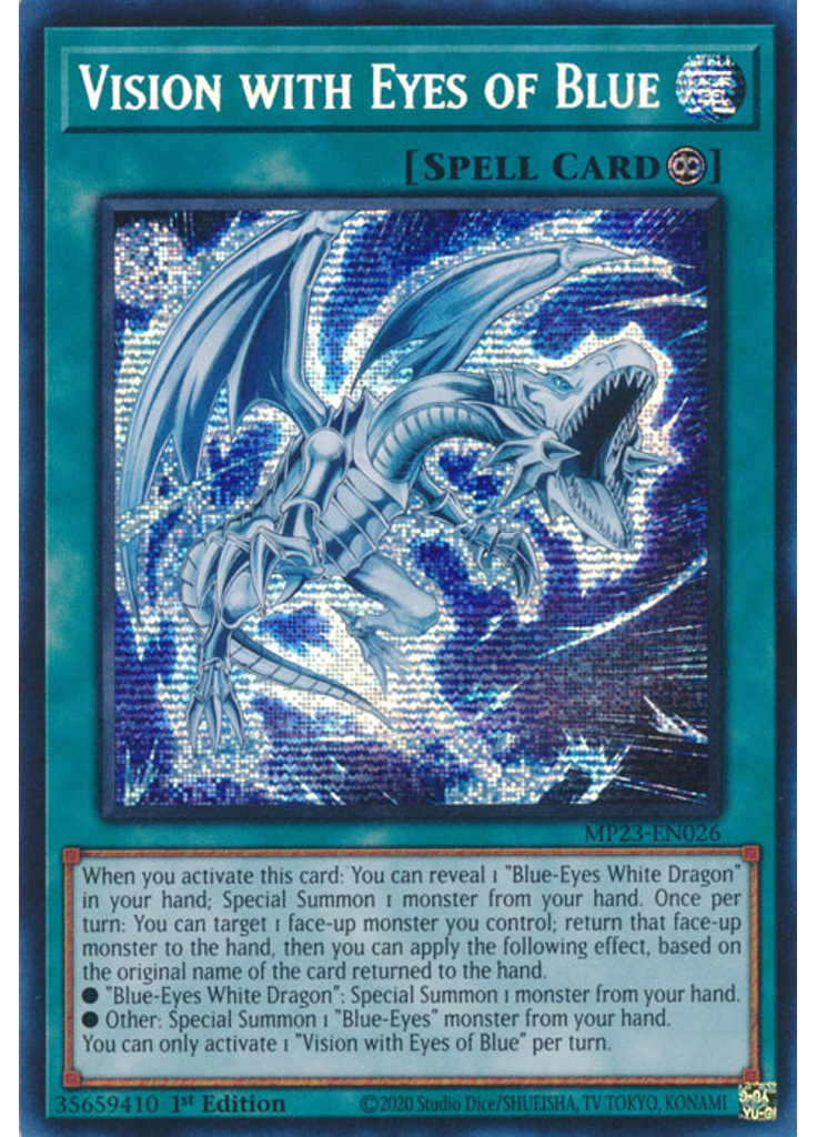 Vision with Eyes of Blue