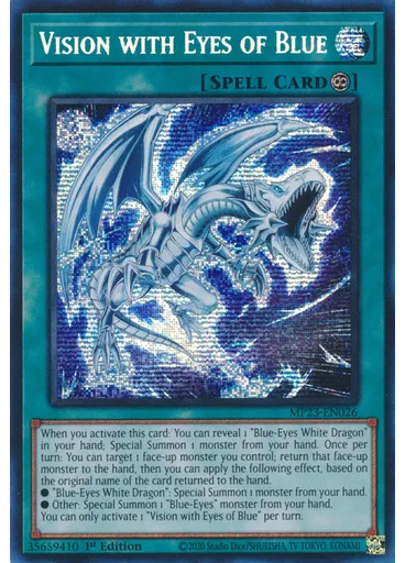 Vision with Eyes of Blue
