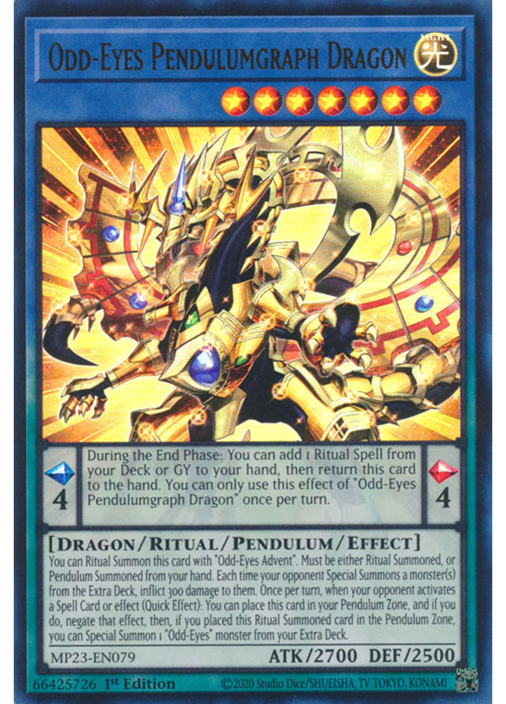 Odd-Eyes Pendulumgraph Dragon