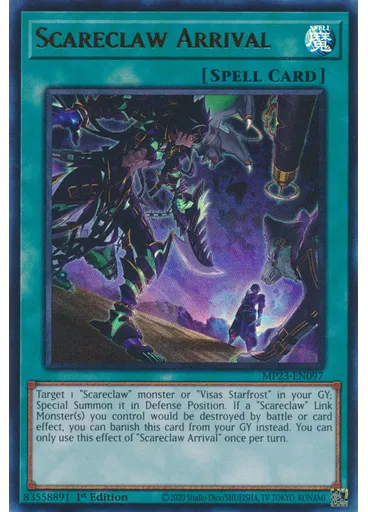 Scareclaw Arrival