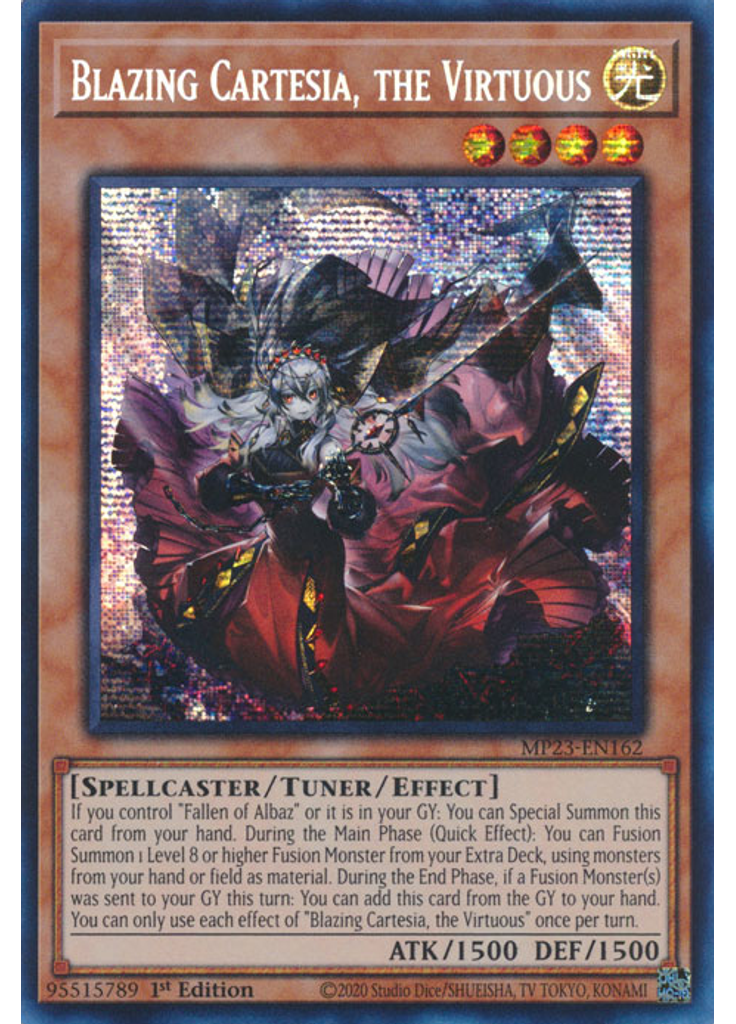 Blazing Cartesia, the Virtuous