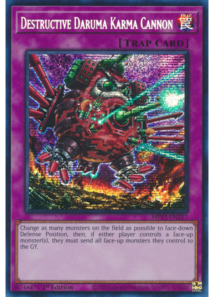 Destructive Daruma Karma Cannon