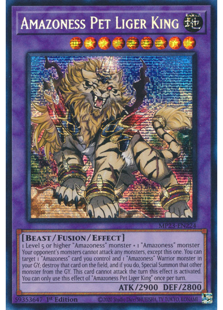 Amazoness Pet Liger King