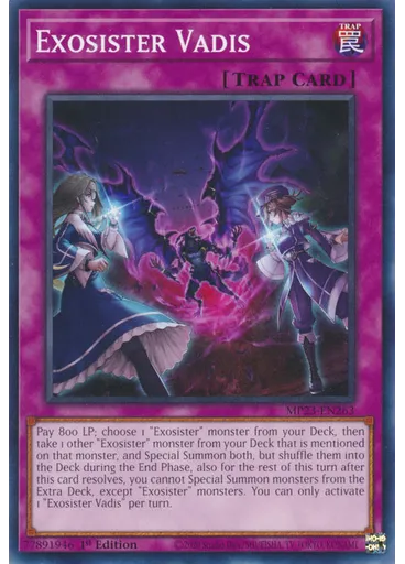 Exosister Vadis — 25th Anniversary Tin: Dueling Heroes Mega Pack