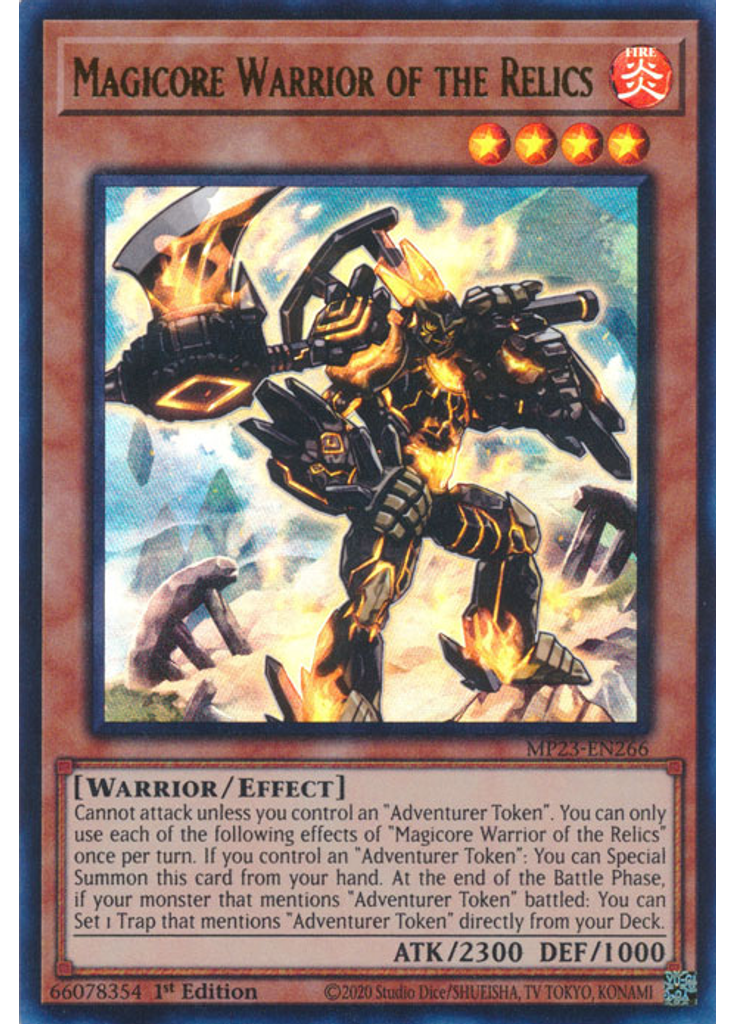 Magicore Warrior of the Relics