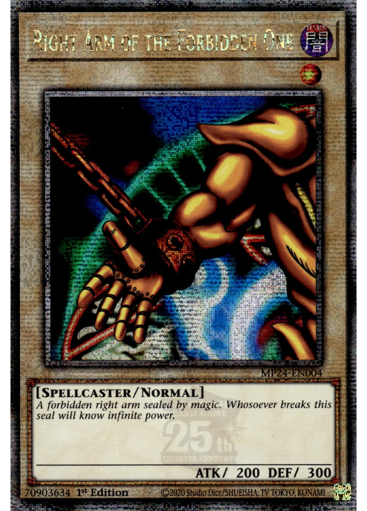 Right Arm of the Forbidden One