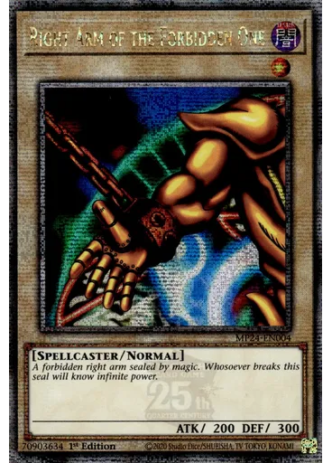 Right Arm of the Forbidden One