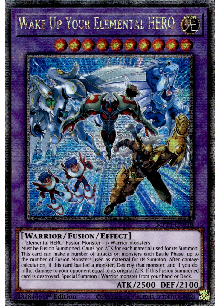 Wake Up Your Elemental HERO